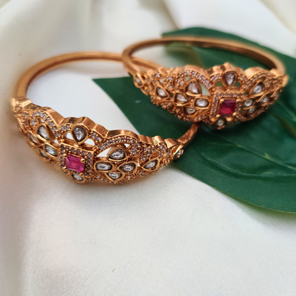 RUBY AMARJAA TEMPLE BANGLES