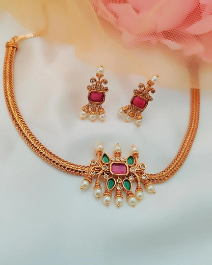 MULTICOLOR ASISTHA JEWELLERY SET