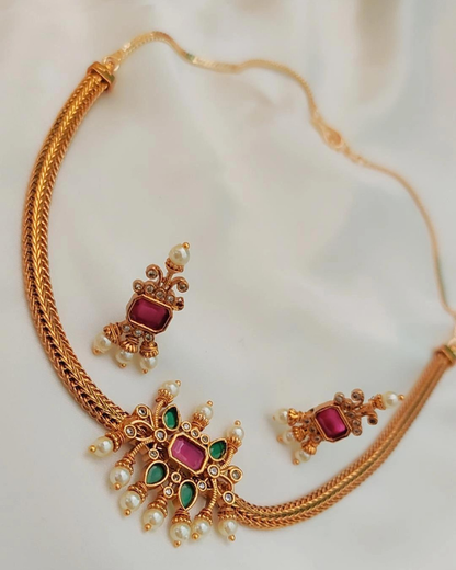 MULTICOLOR ASISTHA JEWELLERY SET