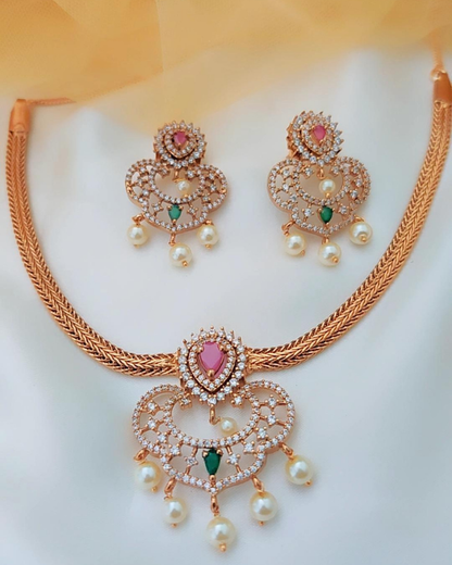 MULTICOLOR SAHITA ZIRCONIA JEWELLERY SET