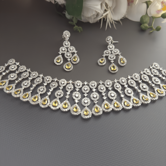 American Diamond Necklace for Women