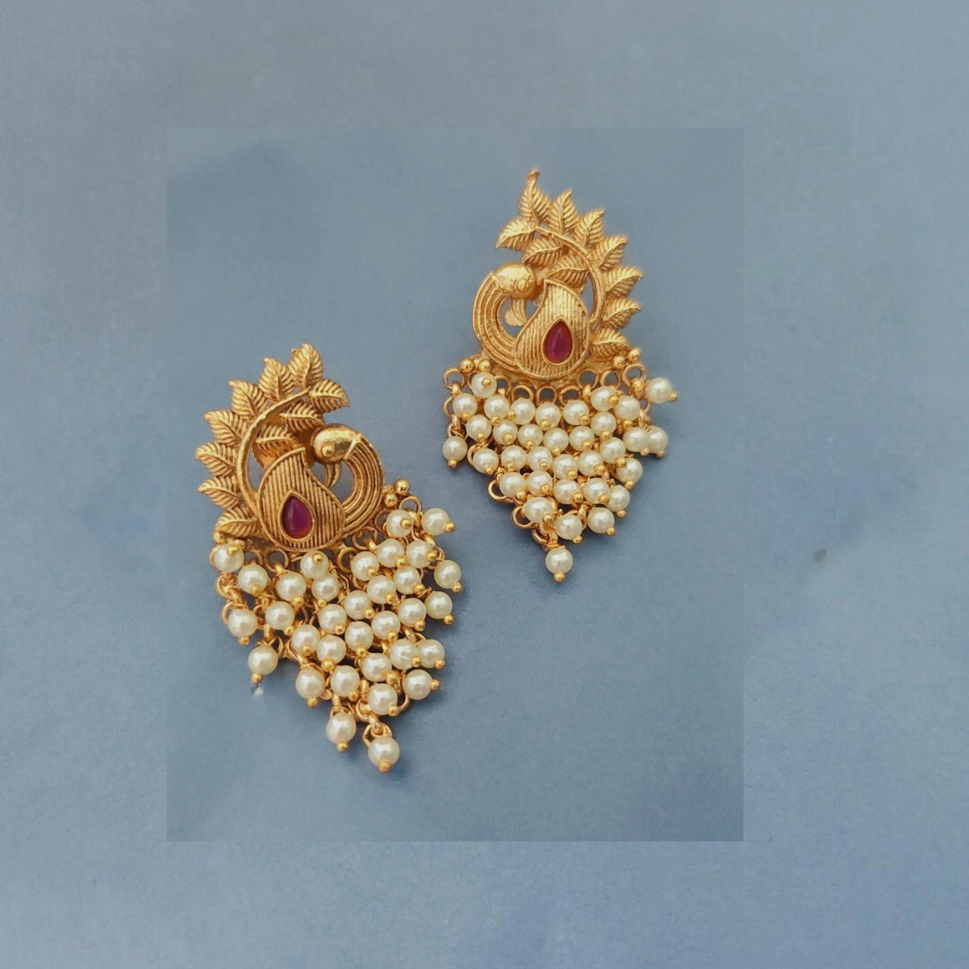 IHIMA TEMPLE EARRINGS