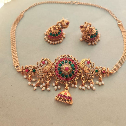 MOURNI TEMPLE JEWELLERY SET