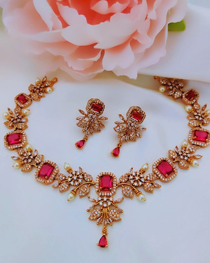 RUBY CHRISTA JEWELLERY SET