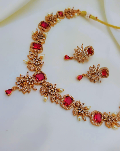 RUBY CHRISTA JEWELLERY SET