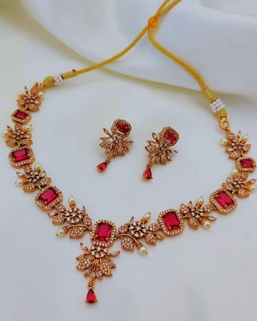 RUBY CHRISTA JEWELLERY SET