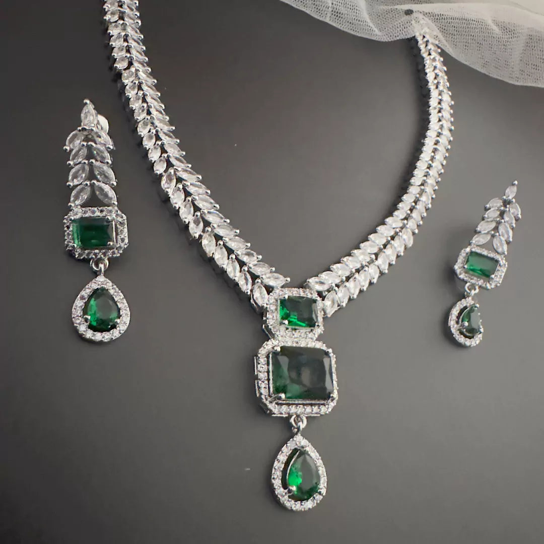 American Diamond Necklace for Women