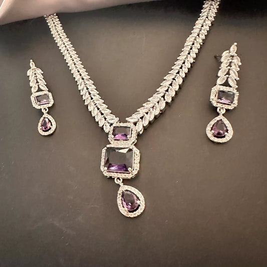 American Diamond Necklace for Women