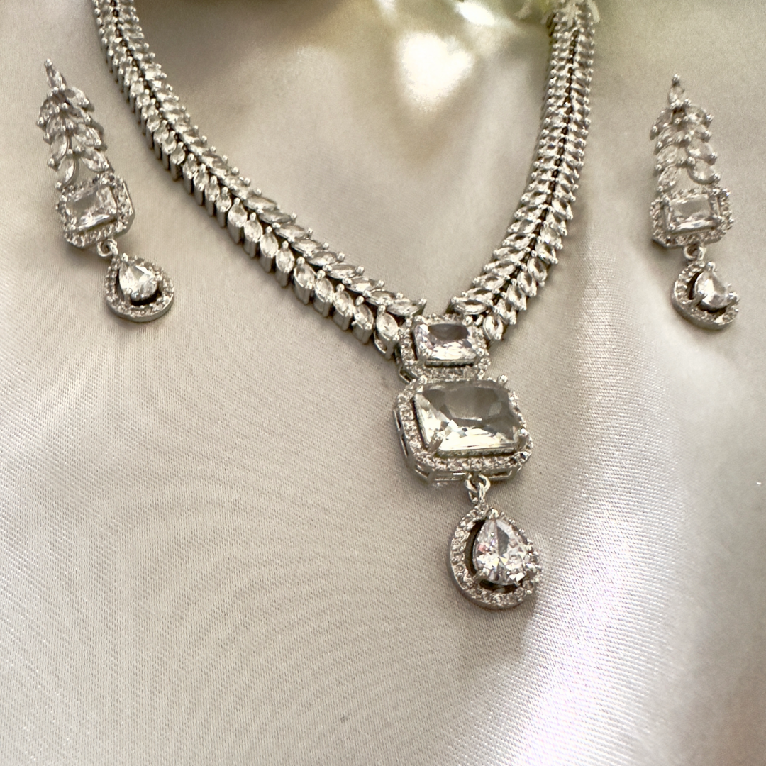 American Diamond Necklace for Women