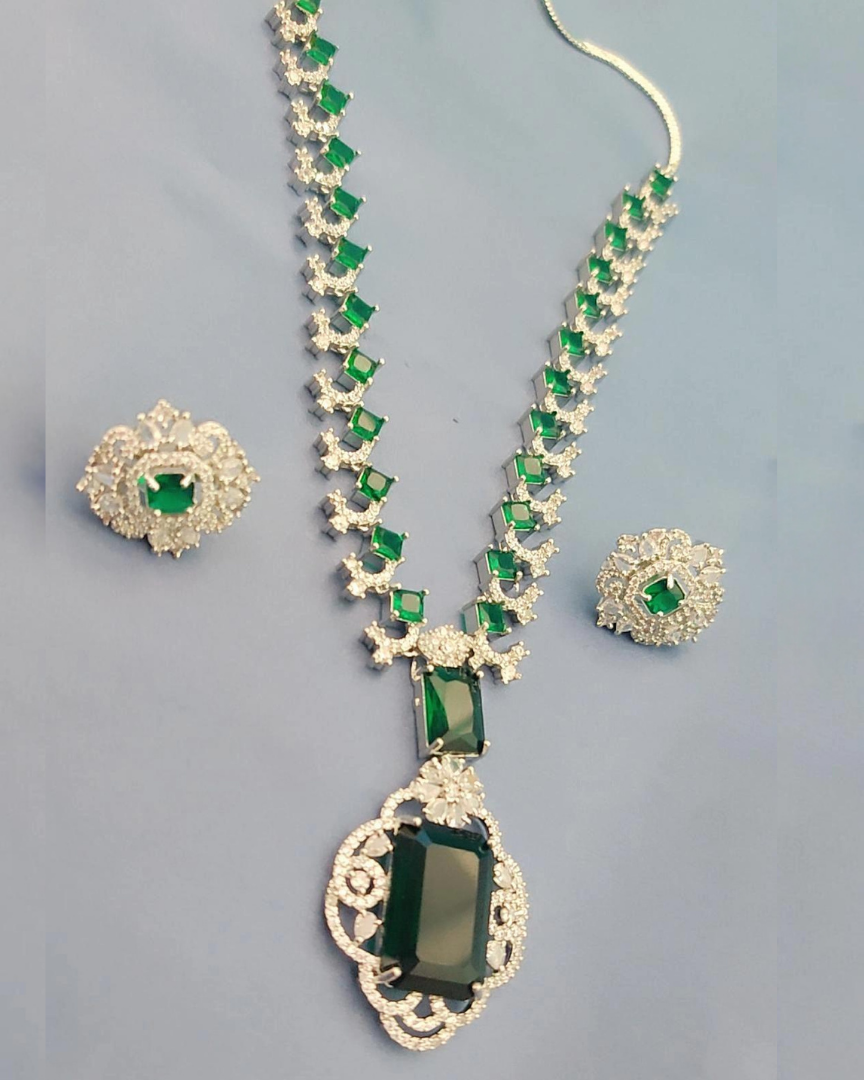 NITA AMBANI ZIRCONIA JEWELLERY SET