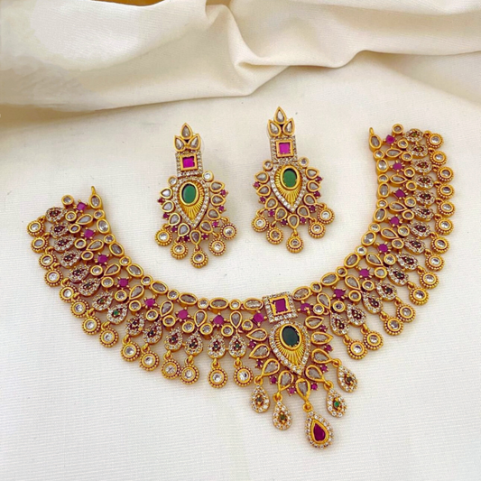 MULTICOLOR ANAKA JEWELLERY SET