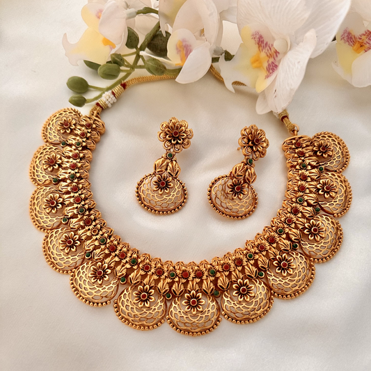 ANAYA GOLD PLATED JEWELLERY SET