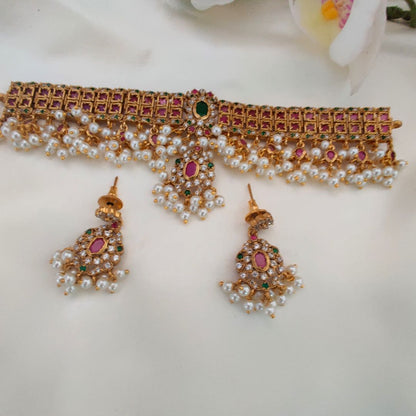 MULTICOLOR BANHI JEWELLERY SET