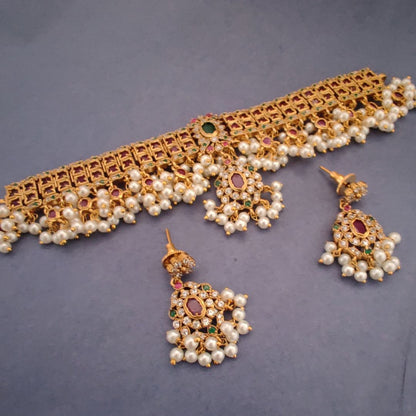 MULTICOLOR BANHI JEWELLERY SET