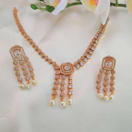 CHARITA ZIRCONIA JEWELLERY SET