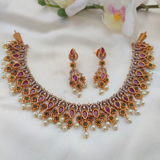 MULTICOLOR DIVIJA JEWELLERY SET