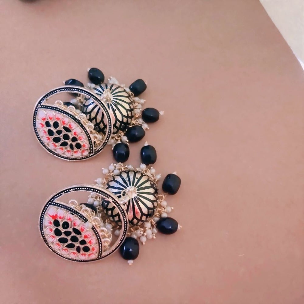 Black earrings for girls