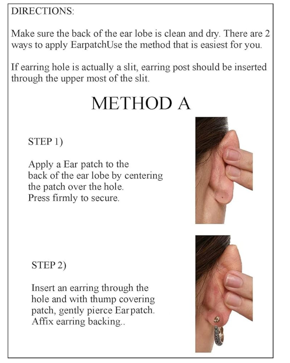 Ear Lift Support Patches