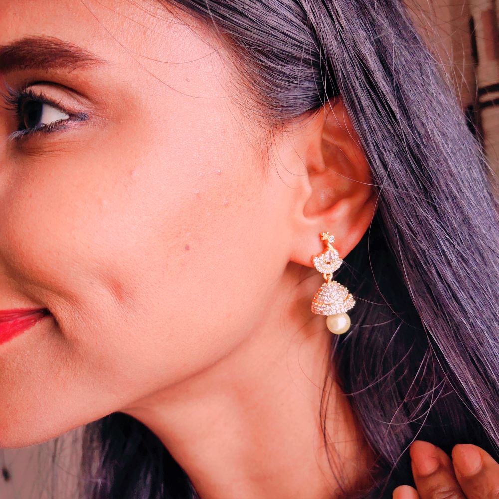 AMARA ZIRCONIA JHUMKAS