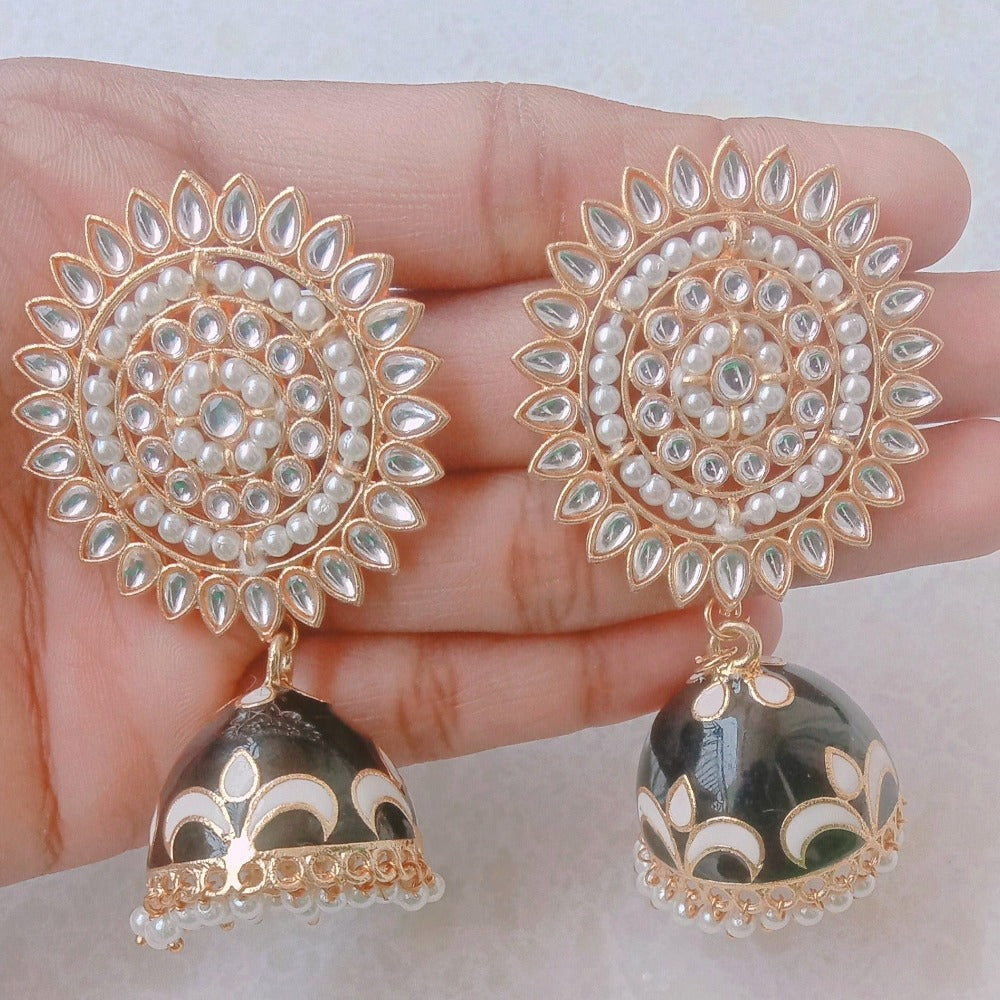 Black earrings for girls