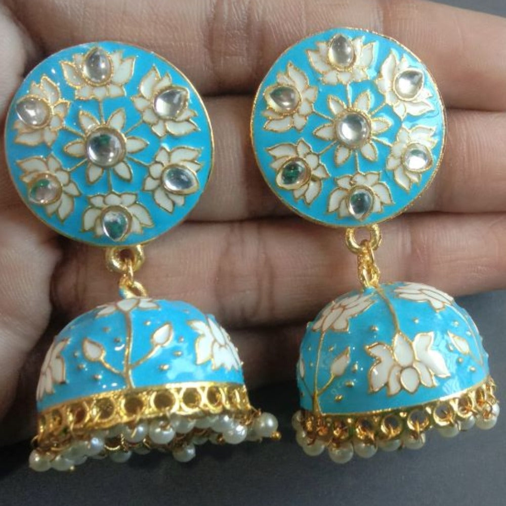 Blue earrings for girls