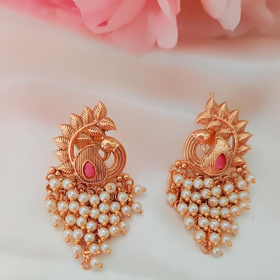 IHIMA TEMPLE EARRINGS