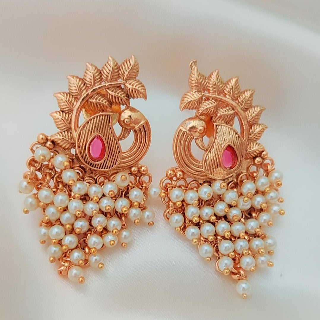 IHIMA TEMPLE EARRINGS