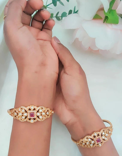 RUBY AMARJAA ZIRCONIA BANGLES