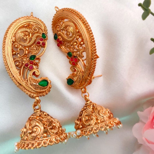 JAANU TEMPLE JHUMKAS