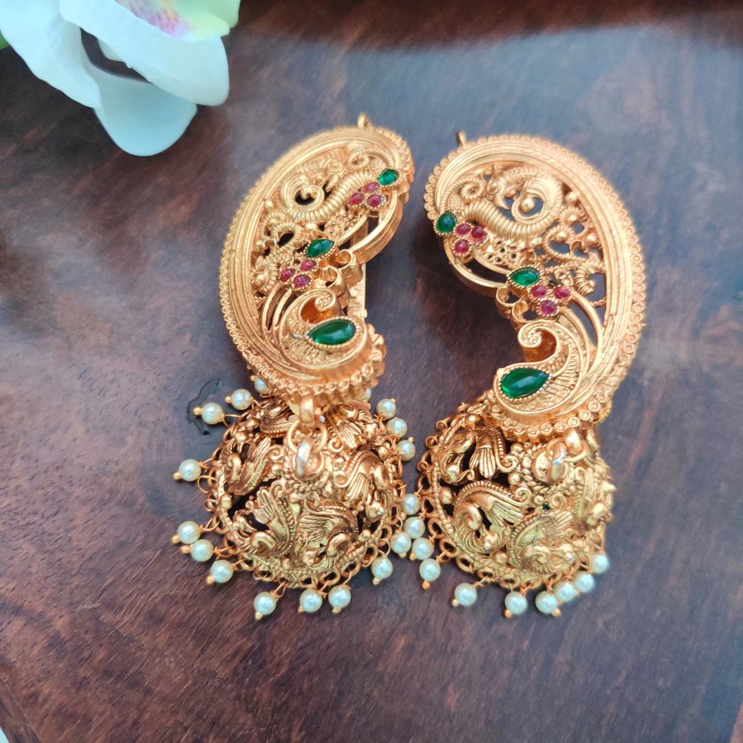 JAANU TEMPLE JHUMKAS