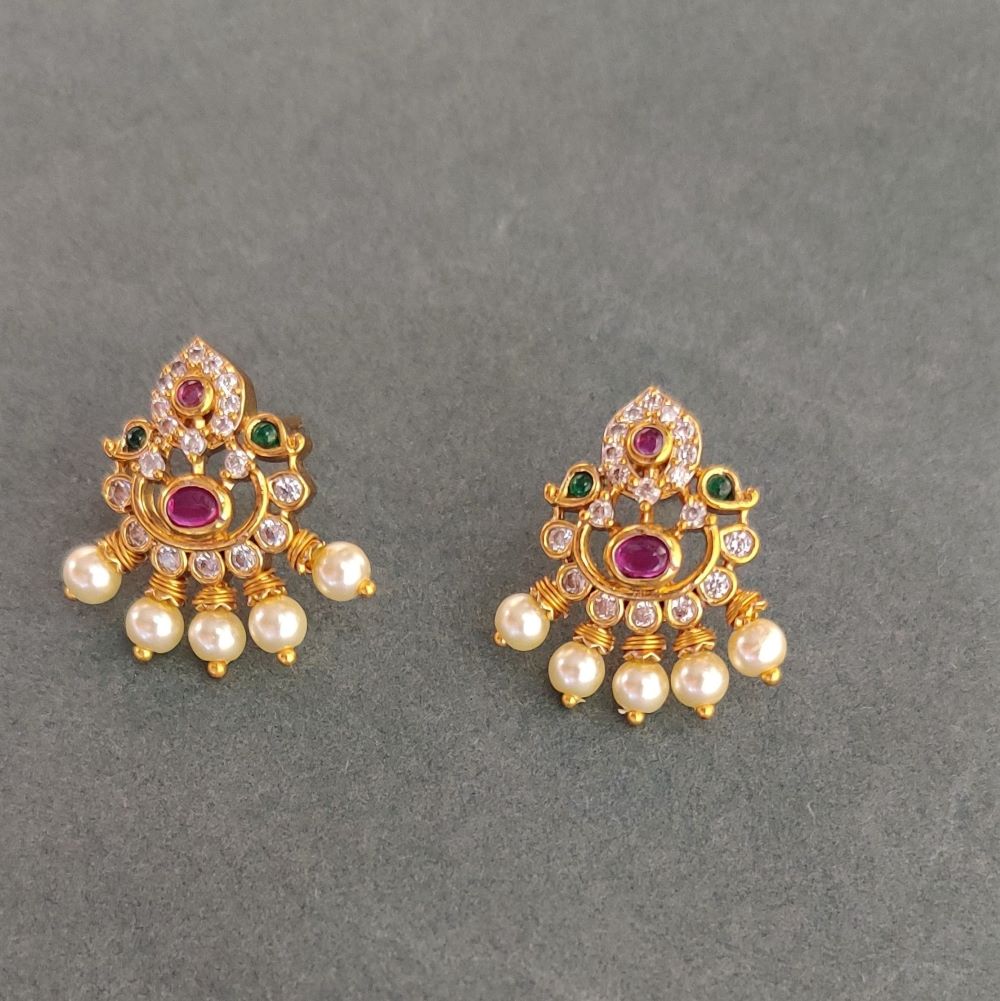 Unique temple earrings