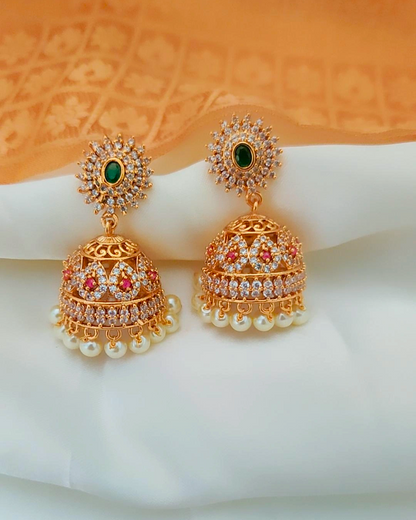 NIYANA ZIRCONIA JHUMKA