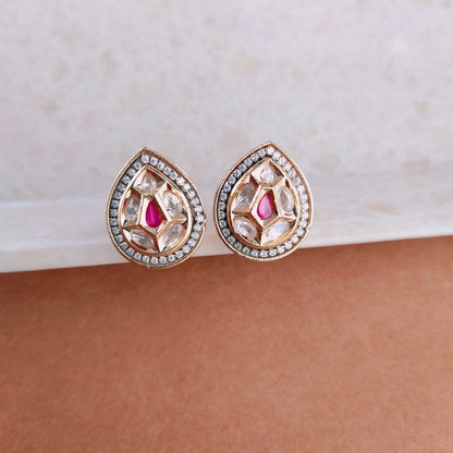 Stunning American diamond earrings