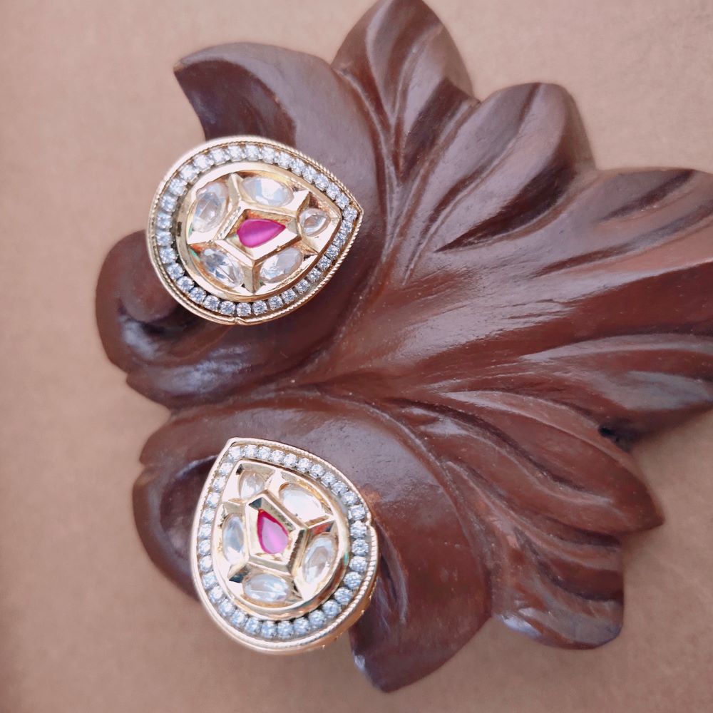 Stunning American diamond earrings