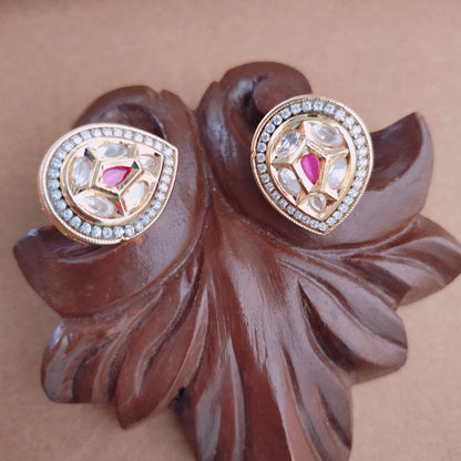 Stunning American diamond earrings