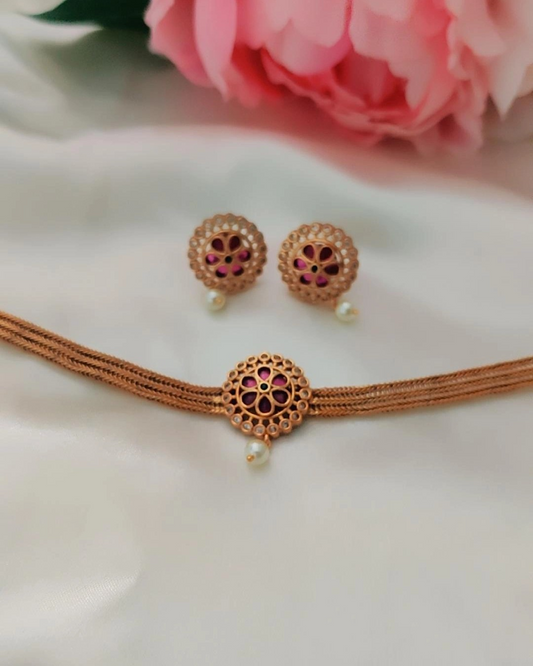 RUBY PARINITHA JEWELLERY SET