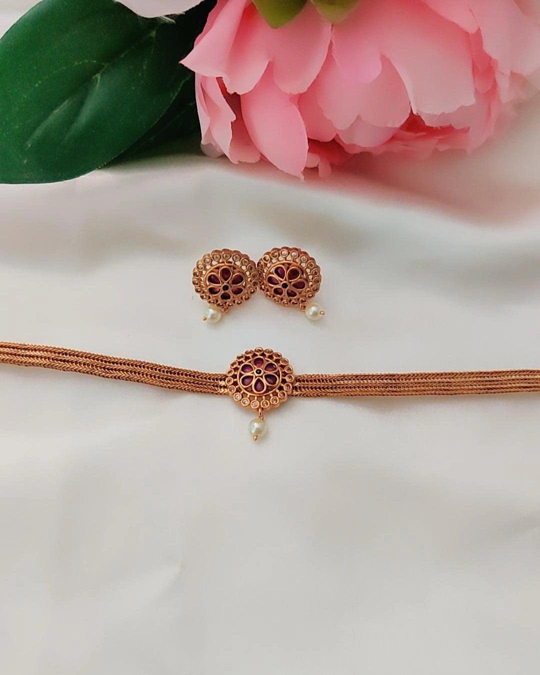 RUBY PARINITHA JEWELLERY SET