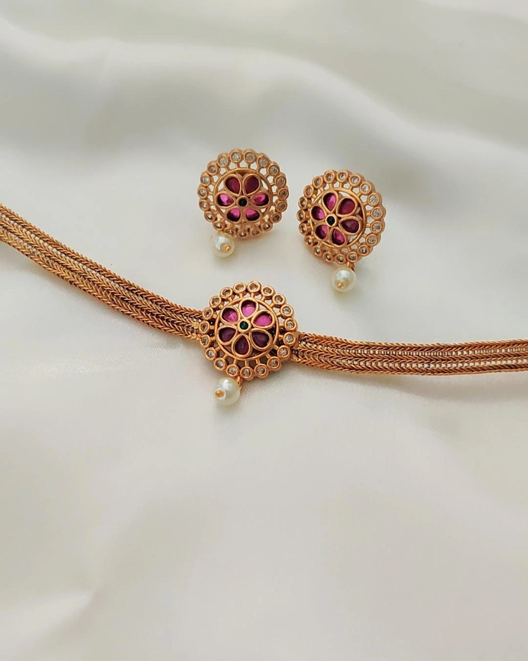 RUBY PARINITHA JEWELLERY SET