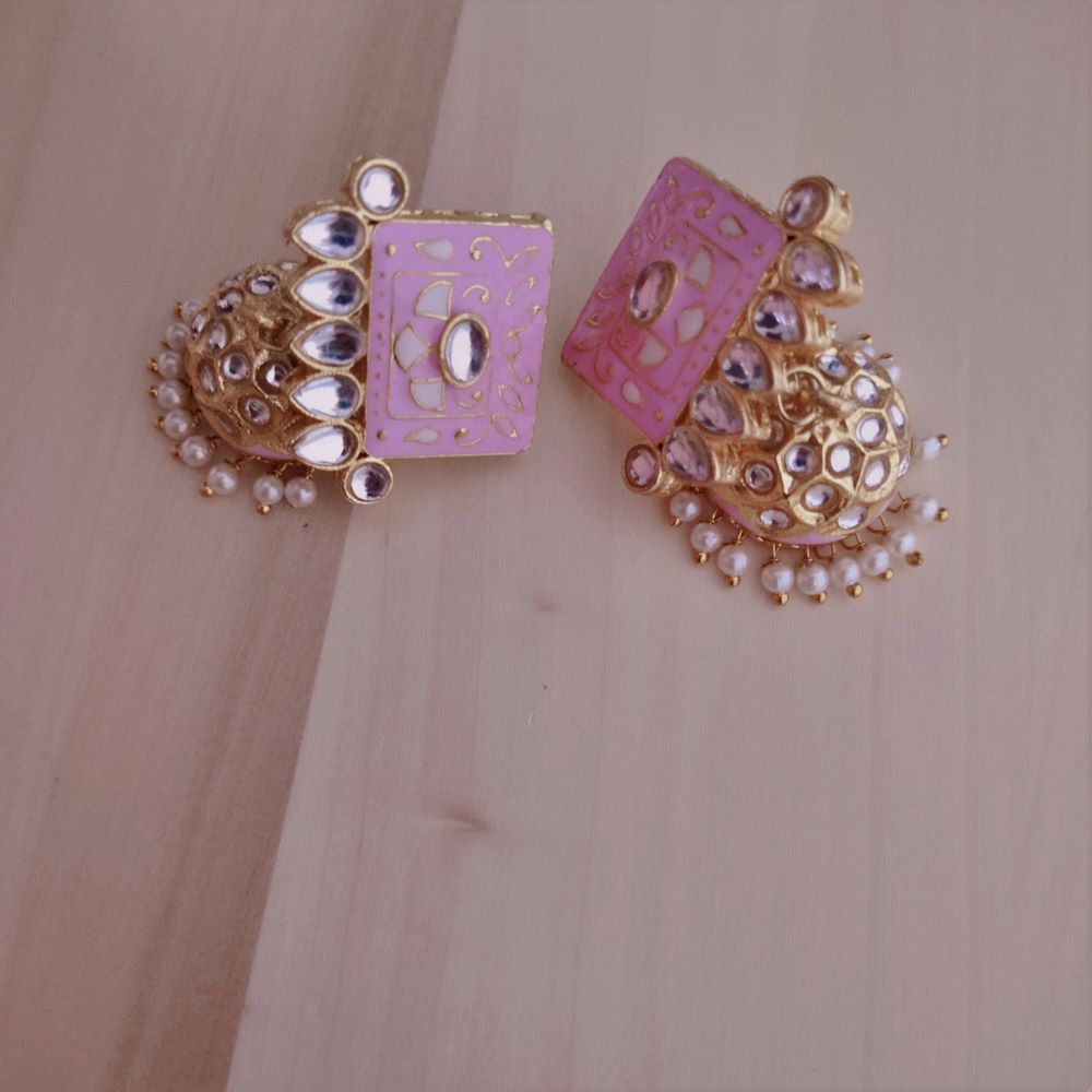 pink earrings for girls