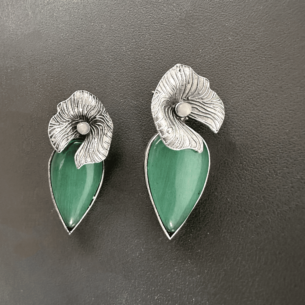 Mint Silver Plated earrings