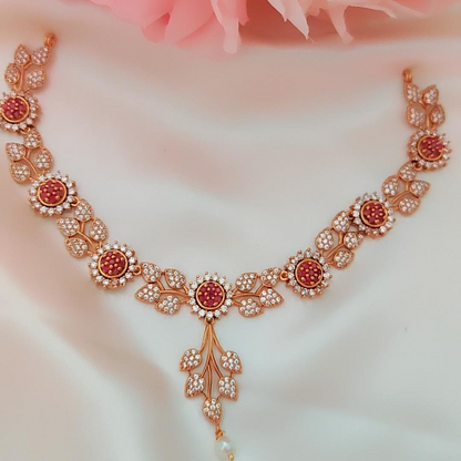 RUBY HIYA ZIRCONIA JEWELLERY SET