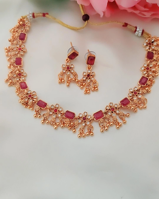 RUBY RISHIMA JEWELLERY SET