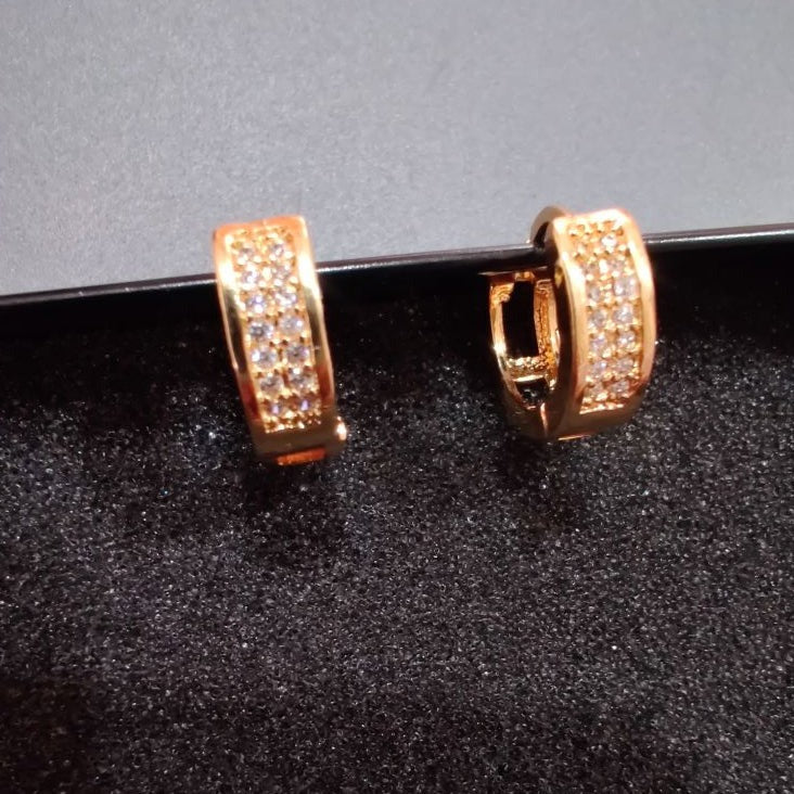 Stunning American diamond earrings