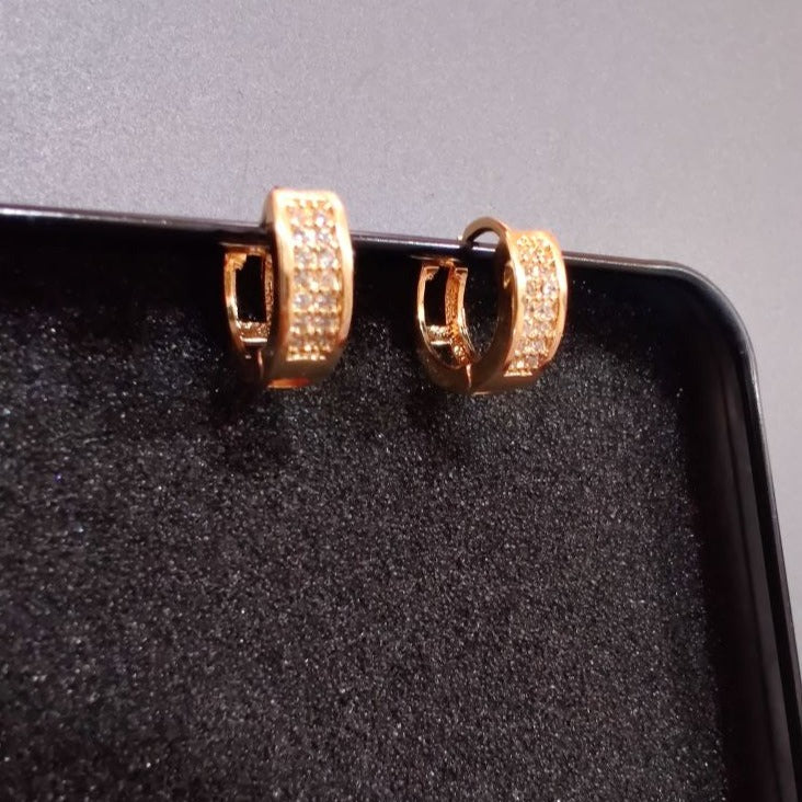 Stunning American diamond earrings