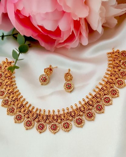 GOLDEN UMAYAAL JEWELLERY SET