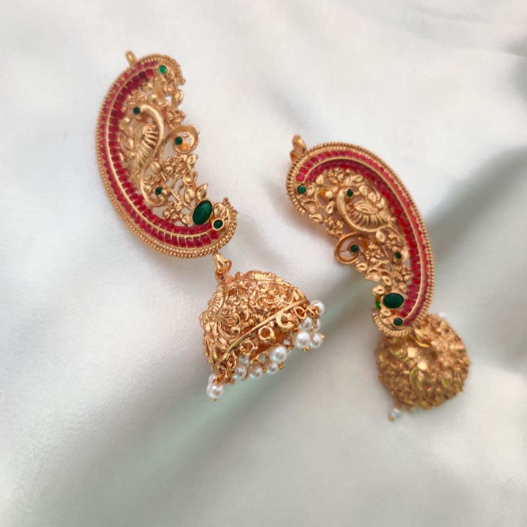 KASHI TEMPLE JHUMKAS