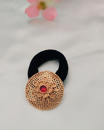 NITHU GOLD PLATED HAIR BAND