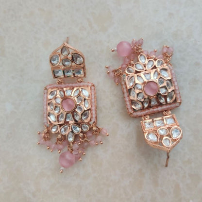 Pink earrings for girls