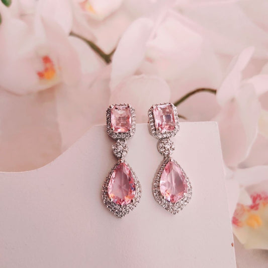 Stunning American diamond earrings