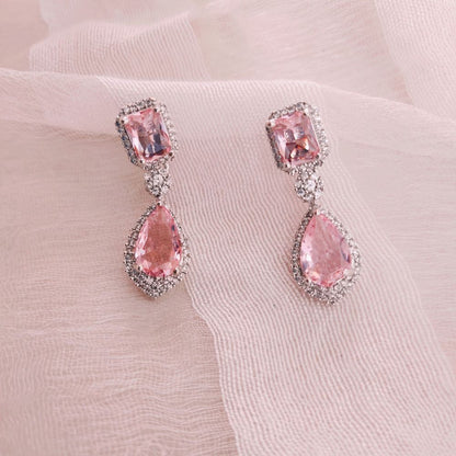 Stunning American diamond earrings